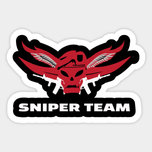 SNIPER TEAM Sticker